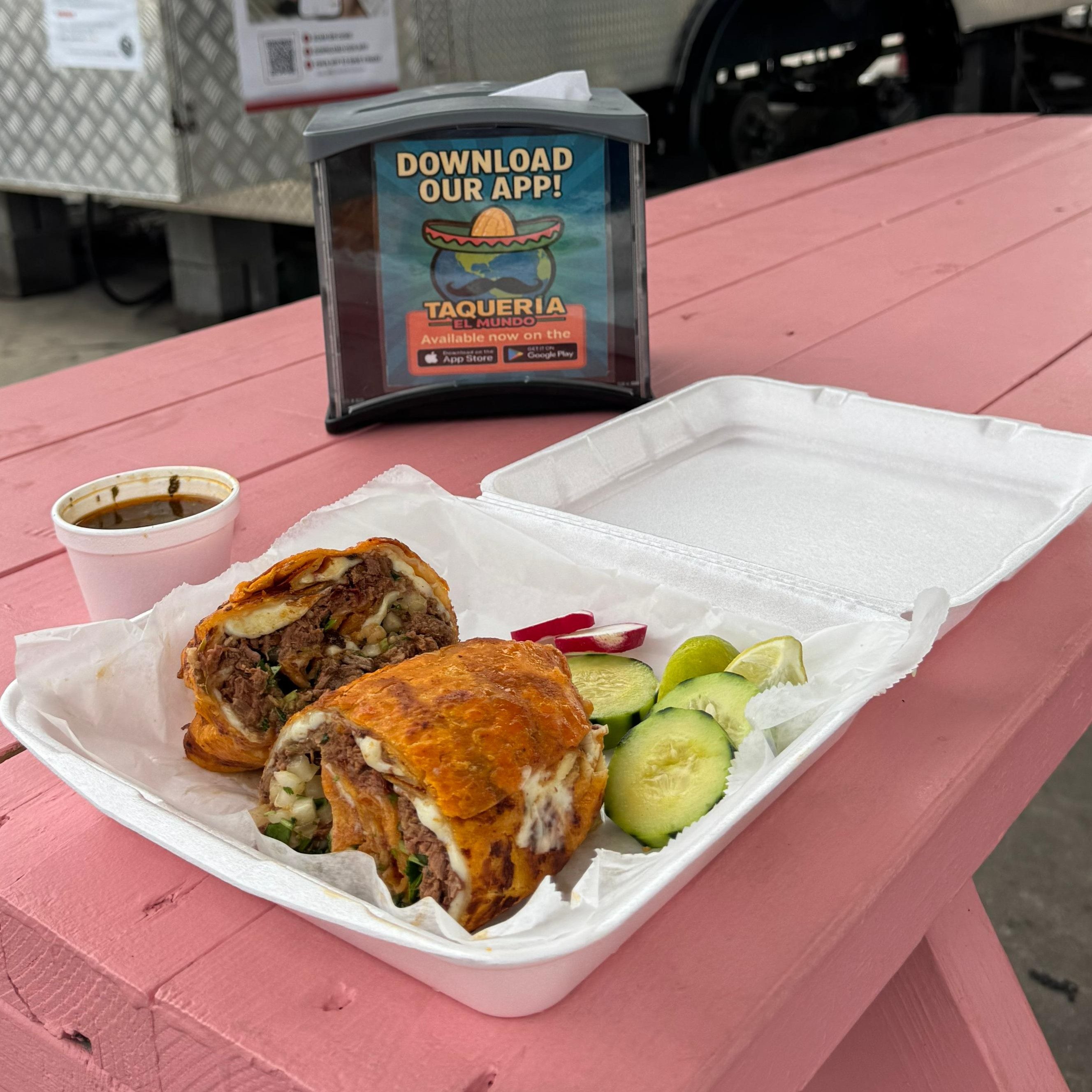 Birria Burrito.
